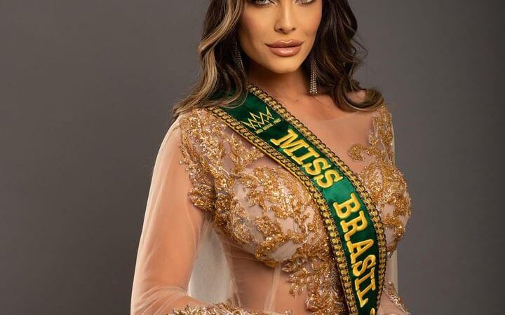 Catarinense Aline Geraldi vence Miss Brasil 2024 e vai defender o país em mundial em Punta Cana