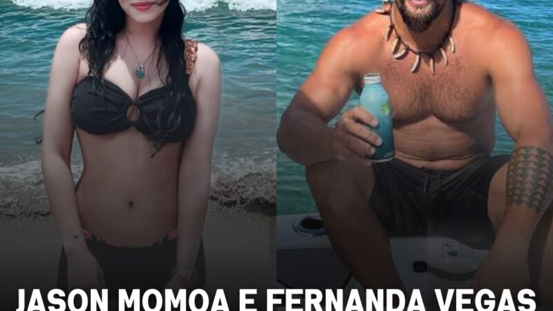 A cantora Fernanda Vegas se junta a Jason Momoa na luta contra a mineração em alto-mar