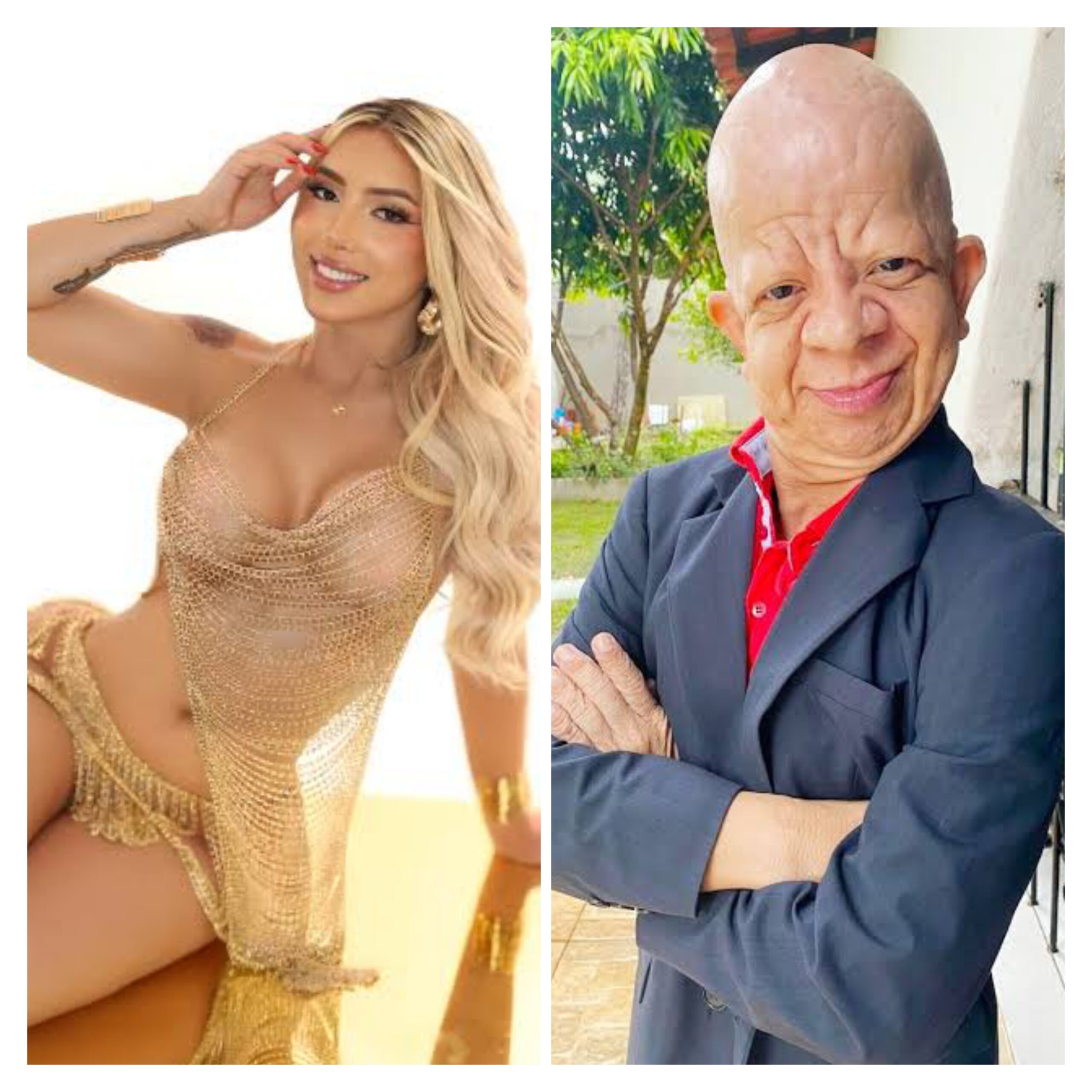 Após pedidos dos fãs, Bruna Lambertini grava conteúdo com Bruno Diferente